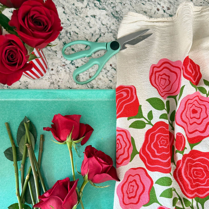 Flower Garden Tea Towel Set - Merry PigletsThe Neighborgoods