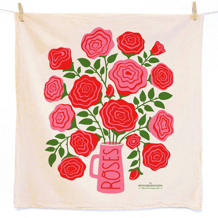 Flower Garden Tea Towel Set - Merry PigletsThe Neighborgoods