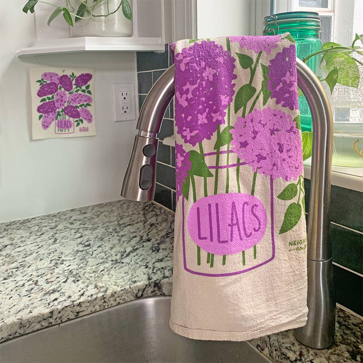 Flower Garden Tea Towel Set - Merry PigletsThe Neighborgoods