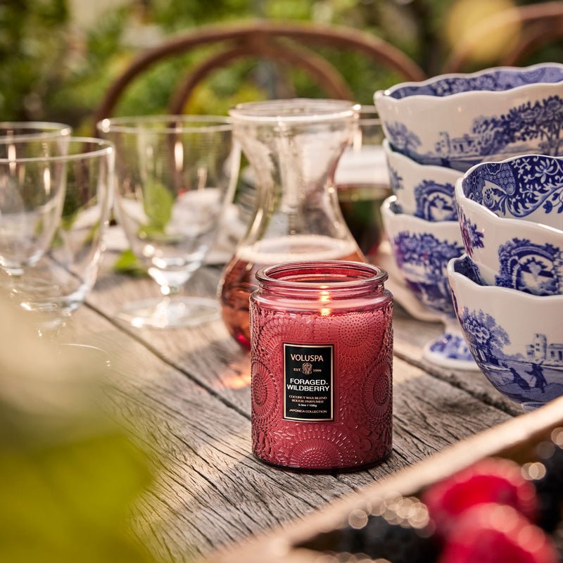 Foraged Wildberry Small Jar Candle - Merry PigletsVoluspa