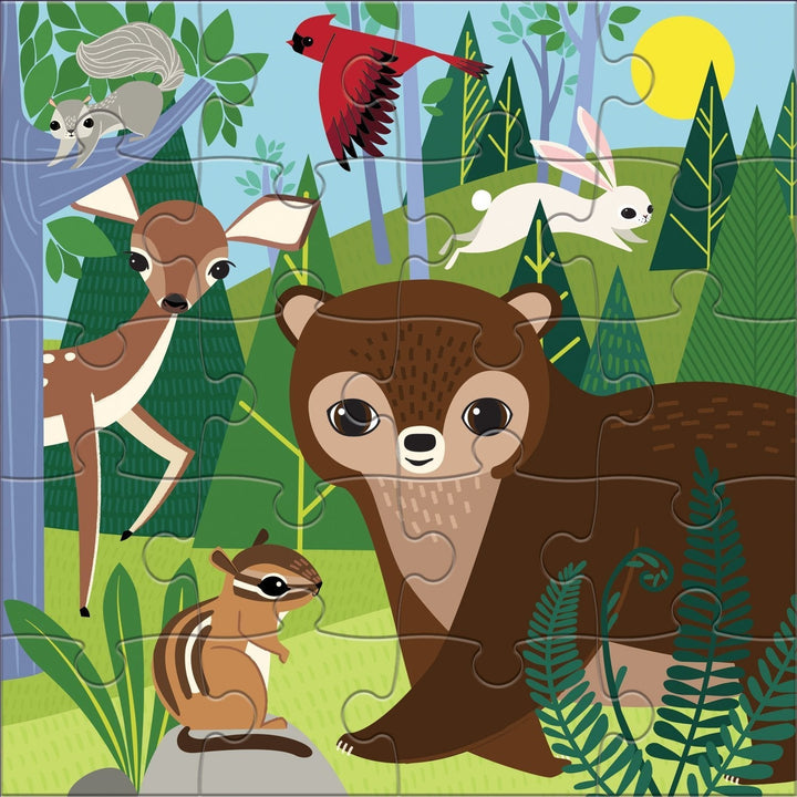 Forest Night & Day Magnetic Puzzle