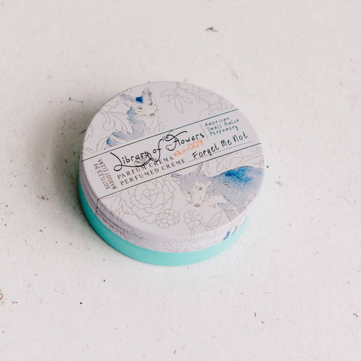 Forget Me Not Parfum Crema - Merry PigletsLibrary of Flowers