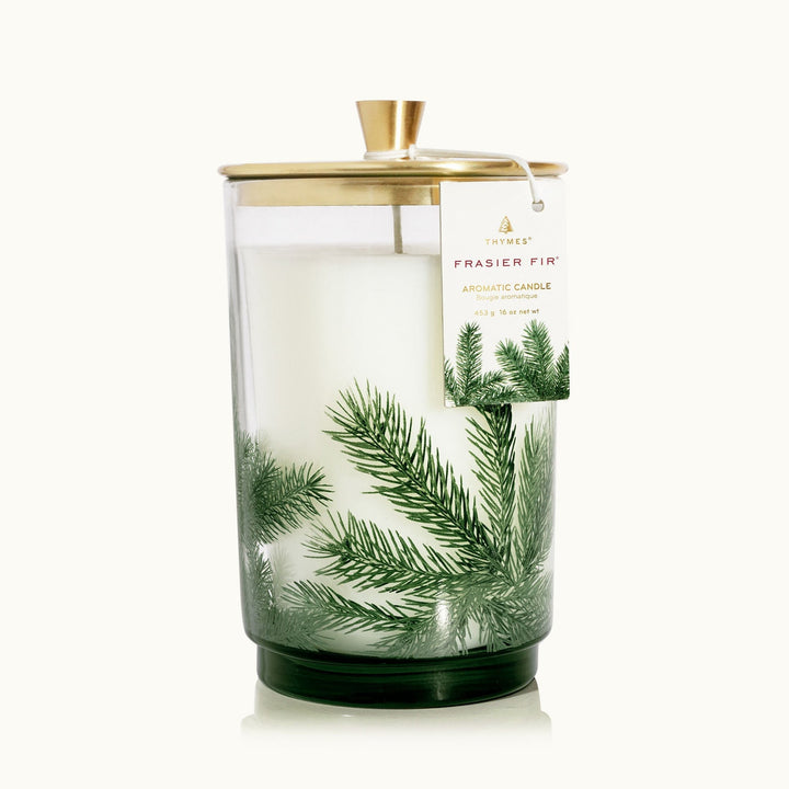 Frasier Fir Heritage Large Pine Needle Luminary Candle - Merry PigletsThymes