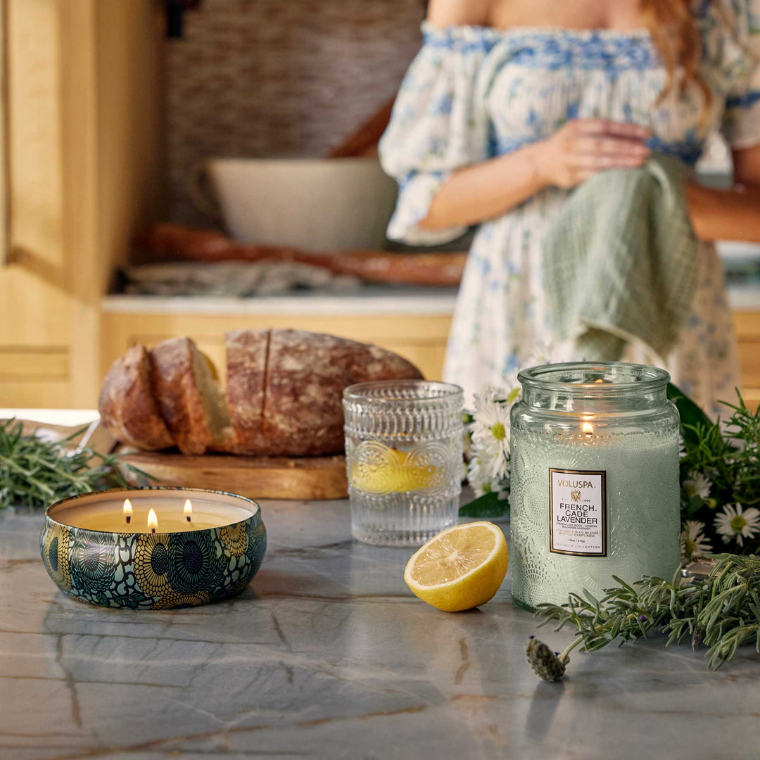 French Cade Lavender Large Jar Candle - Merry PigletsVoluspa