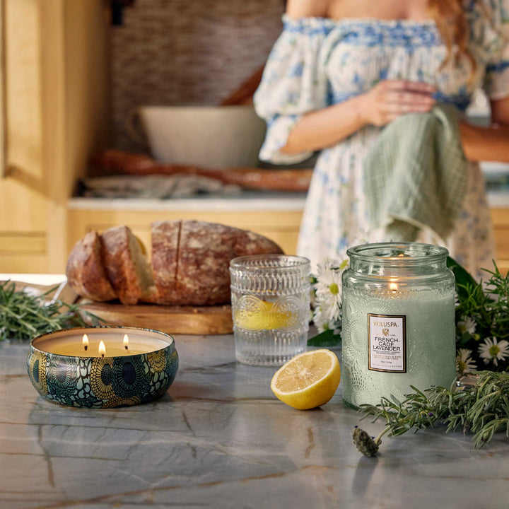 French Cade Lavender Large Jar Candle - Merry PigletsVoluspa
