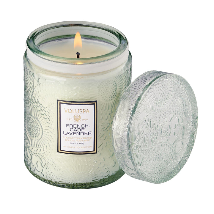 French Cade Lavender Small Jar Candle - Merry PigletsVoluspa