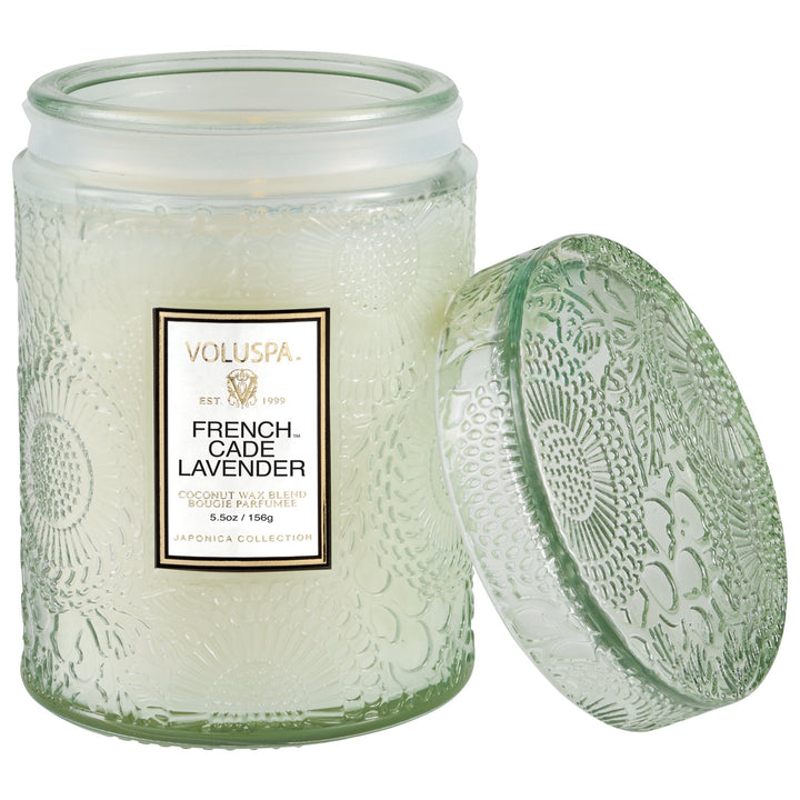 French Cade Lavender Small Jar Candle - Merry PigletsVoluspa