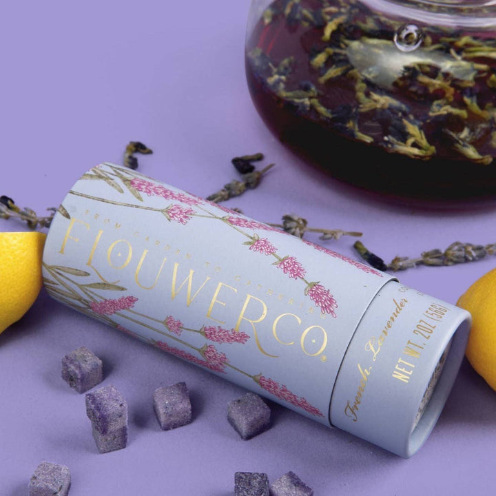 French Lavender Cocktail Cubes - Merry PigletsFLOUWER CO.