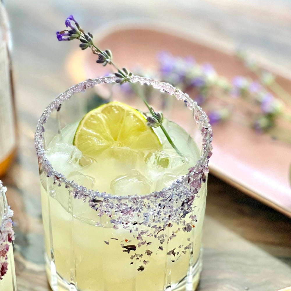 French Lavender Cocktail Cubes - Merry PigletsFLOUWER CO.