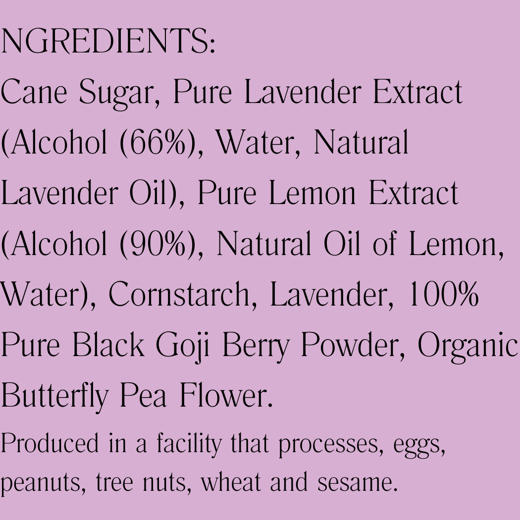 French Lavender Finishing Sugar - Merry PigletsFLOUWER CO.