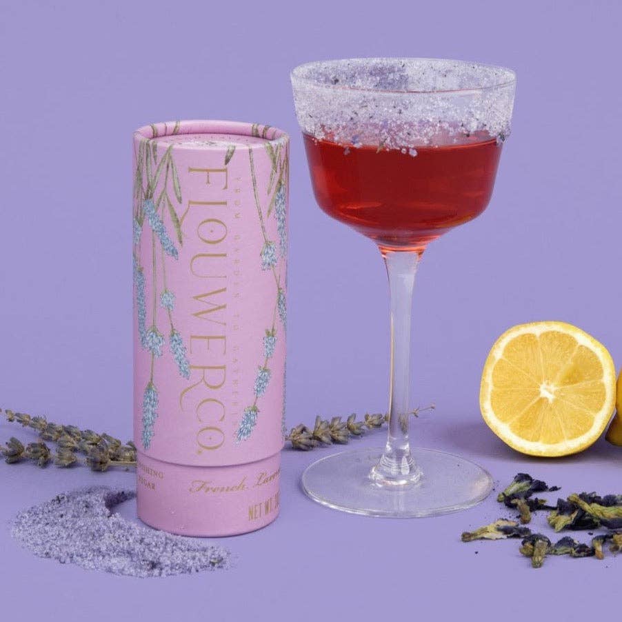 French Lavender Finishing Sugar - Merry PigletsFLOUWER CO.