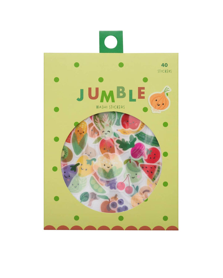 Fresh Picks Jumble Washi Stickers - Merry PigletsGirl of All Work