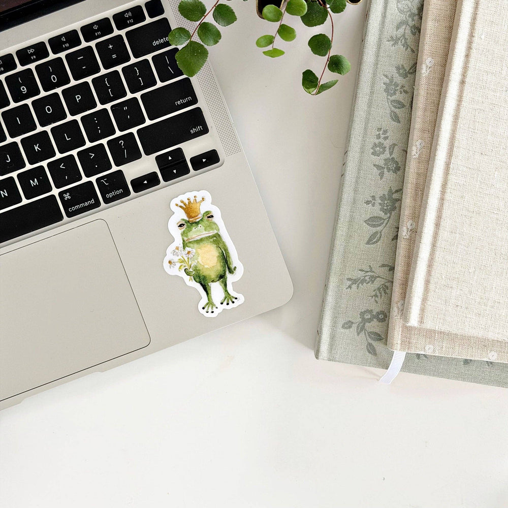 Frog Prince Sticker - Merry Pigletsemily lex studio
