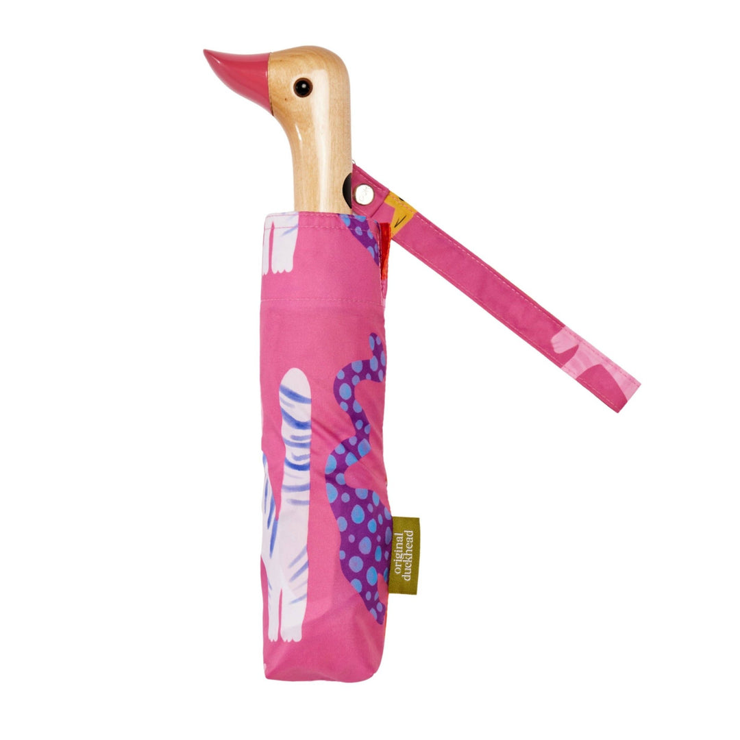 Fuchsia Arty Cats Duckhead Umbrella - Merry PigletsOriginal Duckhead USA
