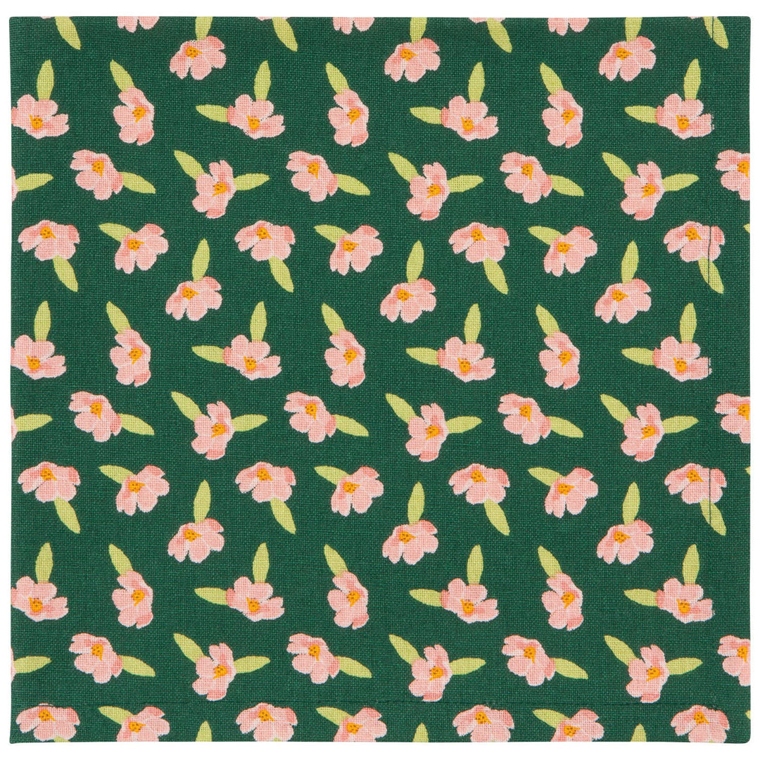 Full Bloom Cloth Napkin Set - Merry PigletsNow Designs by Danica