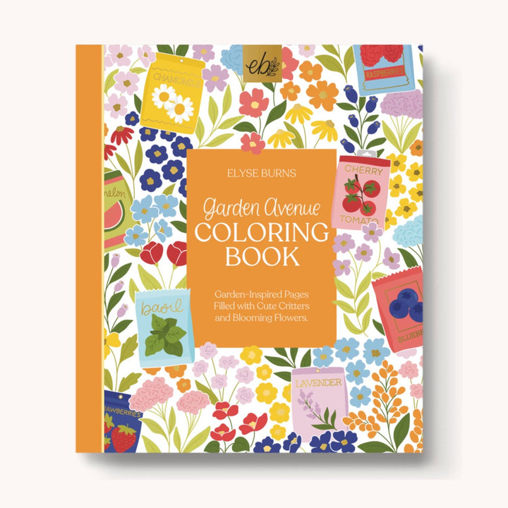 Garden Avenue Coloring Book - Merry PigletsElyse Breanne Design