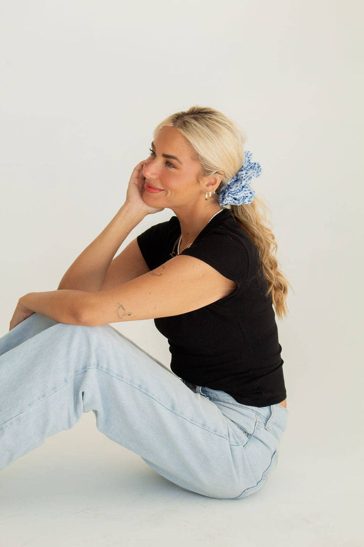 Garden Goose Jumbo Scrunchie - Merry PigletsShop Andi