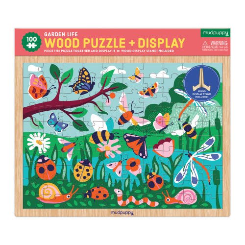 Garden Life Puzzle 100 Pieces - Merry PigletsMudpuppy