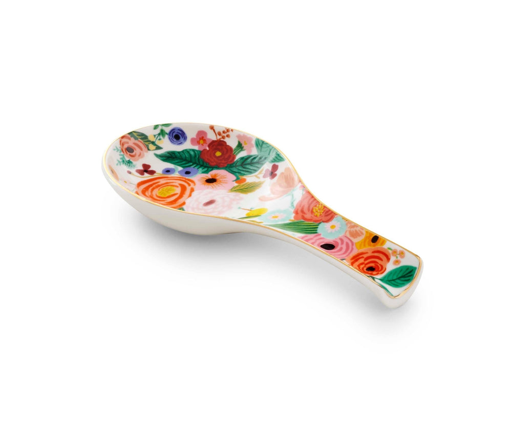Garden Party Porcelain Spoon Rest - Merry PigletsRifle Paper Co.