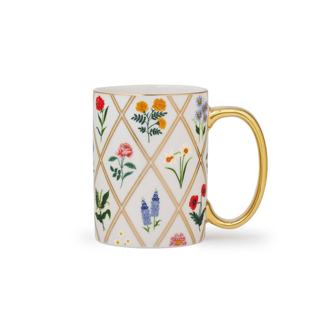 Garden Study Porcelain Mug - Merry PigletsRifle Paper Co.