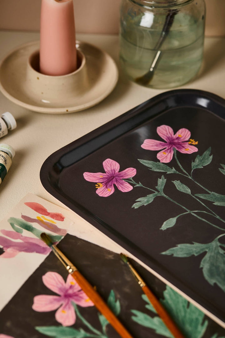 Geranium Tray - Merry PigletsWanderlust Paper Co