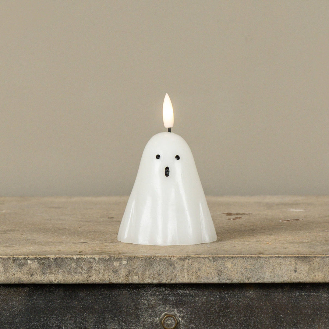 Ghost 3D Flame Candle - Merry PigletsRagon House