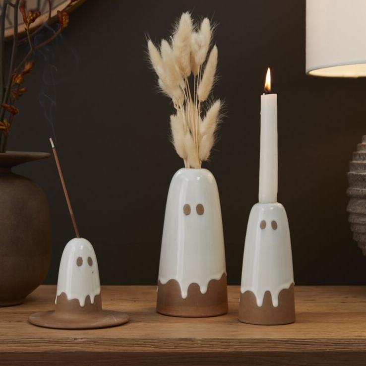 Ghosted Budvase or Candleholder - Merry PigletsAccent Decor