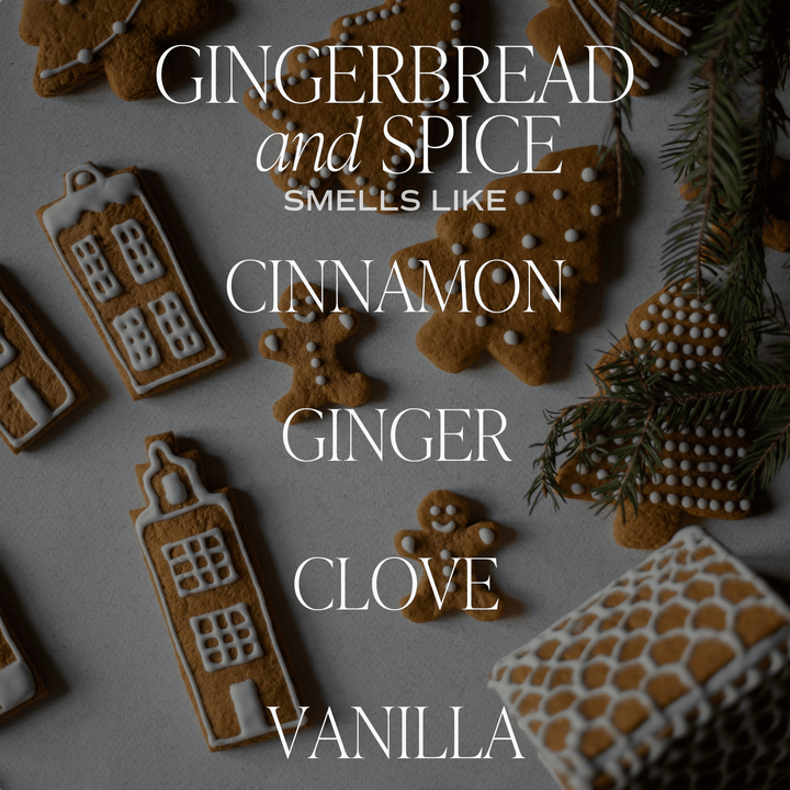 Gingerbread and Spice Soy Candle - Merry PigletsSweet Water Decor