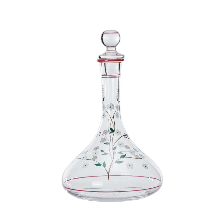 Glass Vintage Reproduction Decanter - Merry PigletsCreative Co - Op