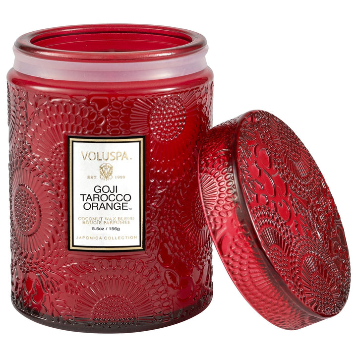 Goji Tarocca Small Jar Candle - Merry PigletsVoluspa