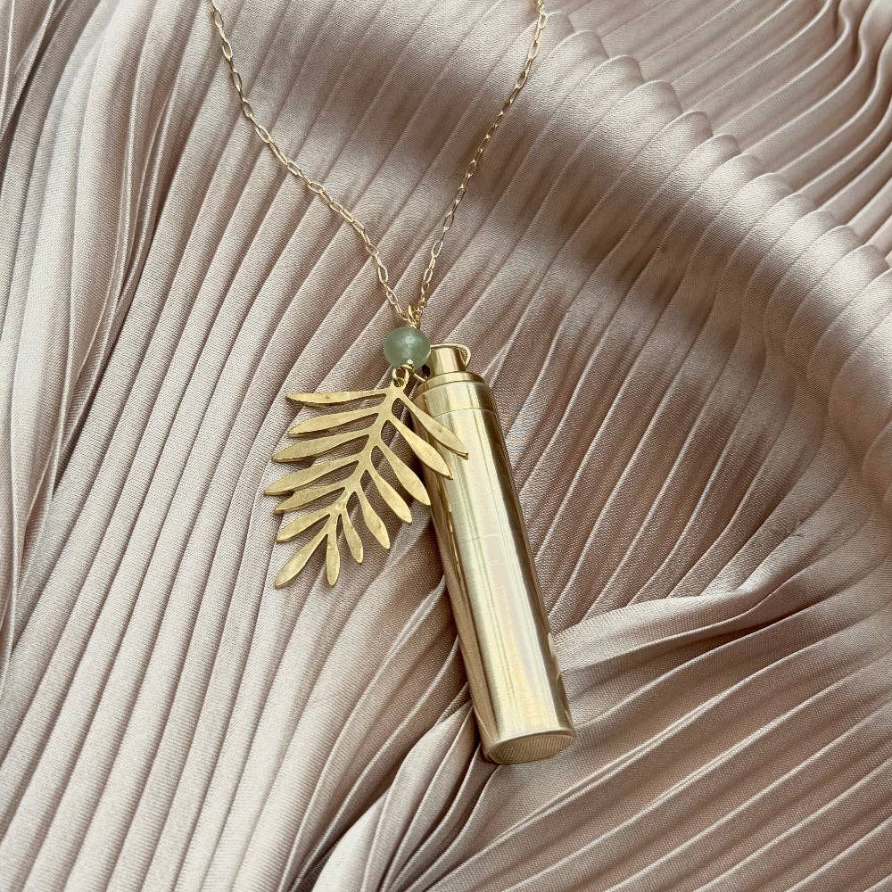 Gold Bud Necklace - Merry PigletsFluff Hardware