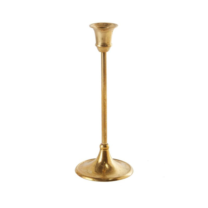 Gold Candlestick - Merry PigletsAccent Decor