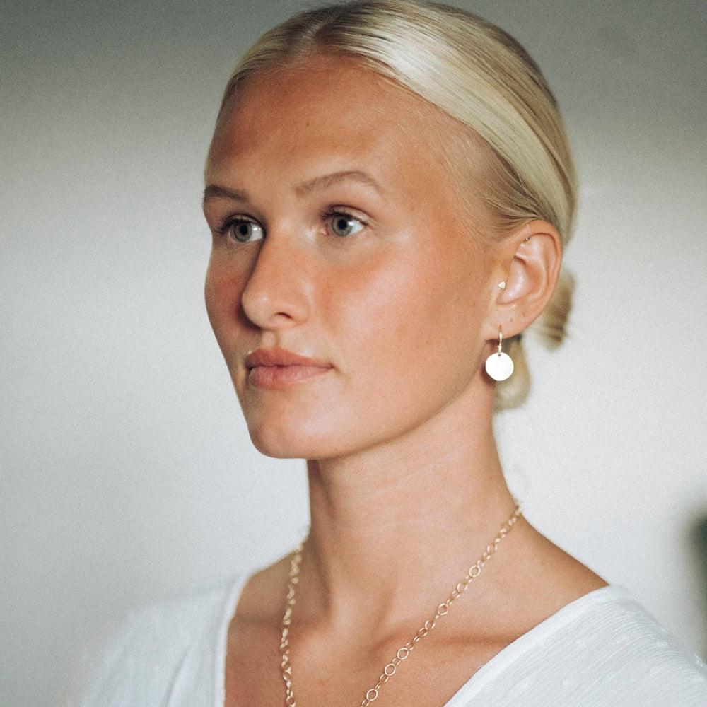 Gold Hailey Drop Earrings - Merry PigletsReva Grey
