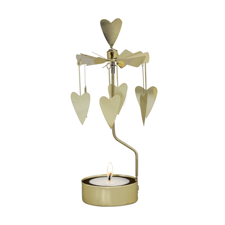 Gold Heart Angel Chime - Merry PigletsTalla Imports