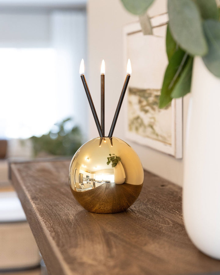 Gold Metallic Everlasting Neva Vase - Merry PigletsEverlasting Candle Co.