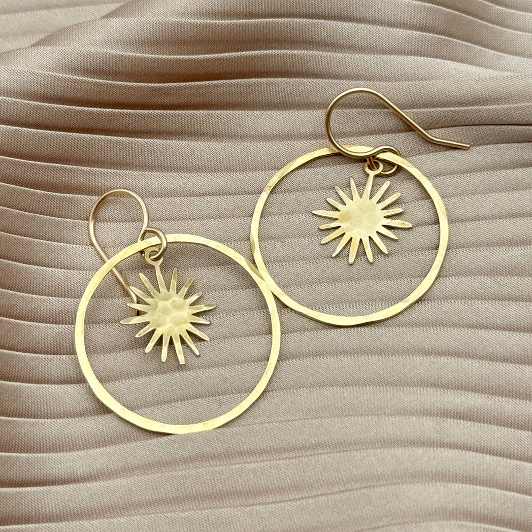 Gold Twilight Earrings - Merry PigletsFluff Hardware