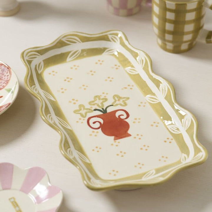 Good Luck Platter - Merry PigletsAccent Decor