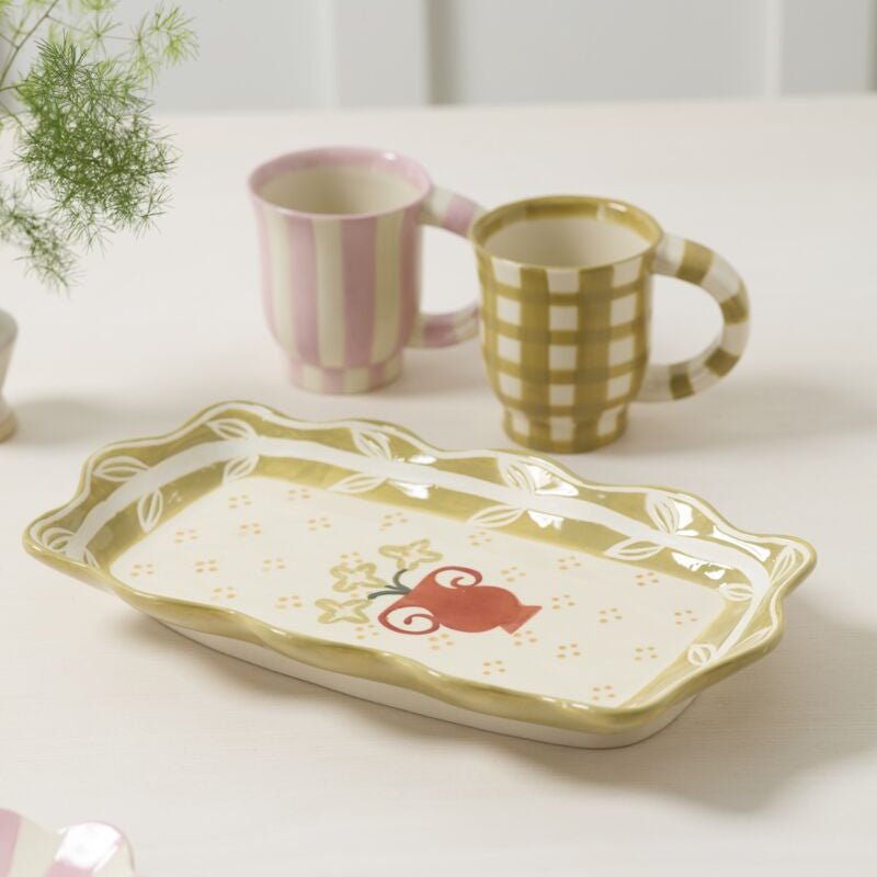 Good Luck Platter - Merry PigletsAccent Decor