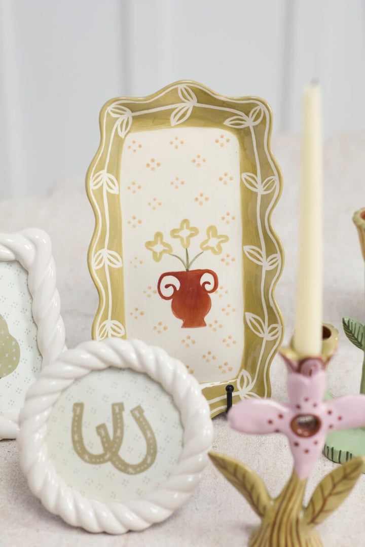 Good Luck Platter - Merry PigletsAccent Decor