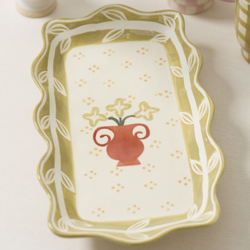 Good Luck Platter - Merry PigletsAccent Decor