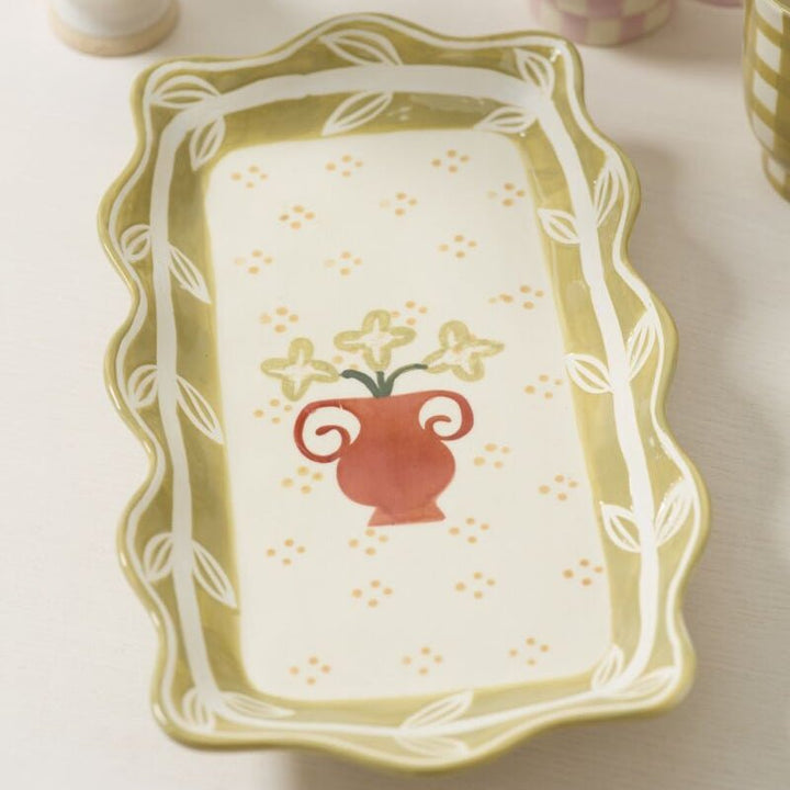 Good Luck Platter - Merry PigletsAccent Decor