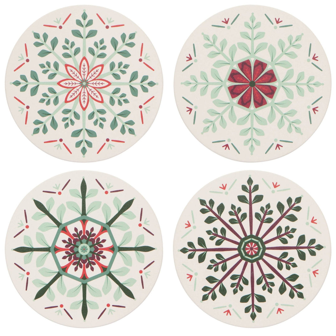Good Tidings Coasters - Merry PigletsNow Designs by Danica
