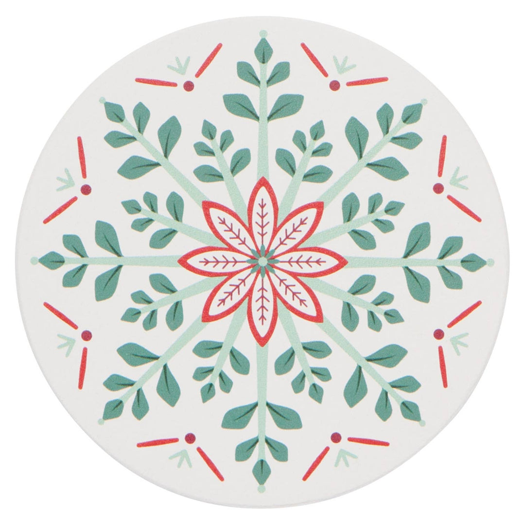 Good Tidings Coasters - Merry PigletsNow Designs by Danica