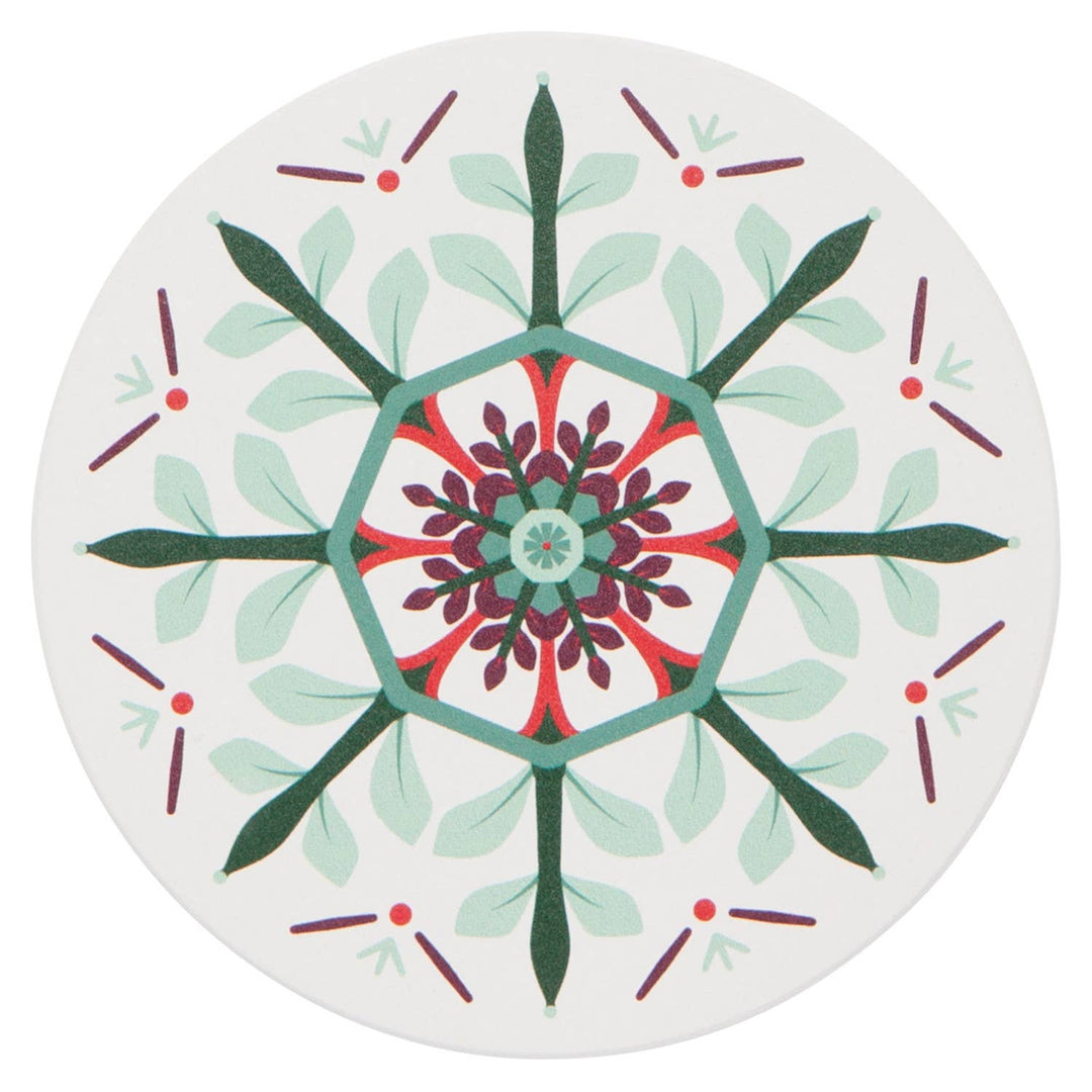 Good Tidings Coasters - Merry PigletsNow Designs by Danica