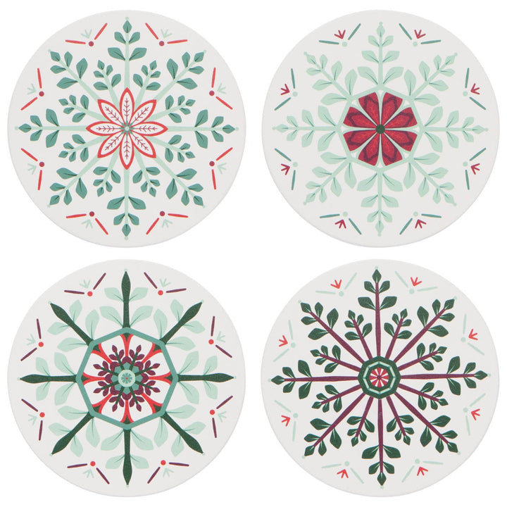 Good Tidings Coasters - Merry PigletsNow Designs by Danica