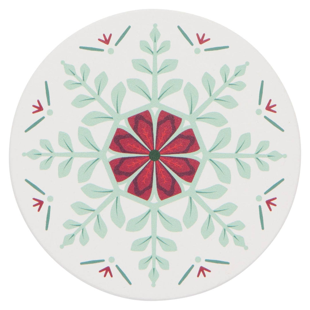Good Tidings Coasters - Merry PigletsNow Designs by Danica