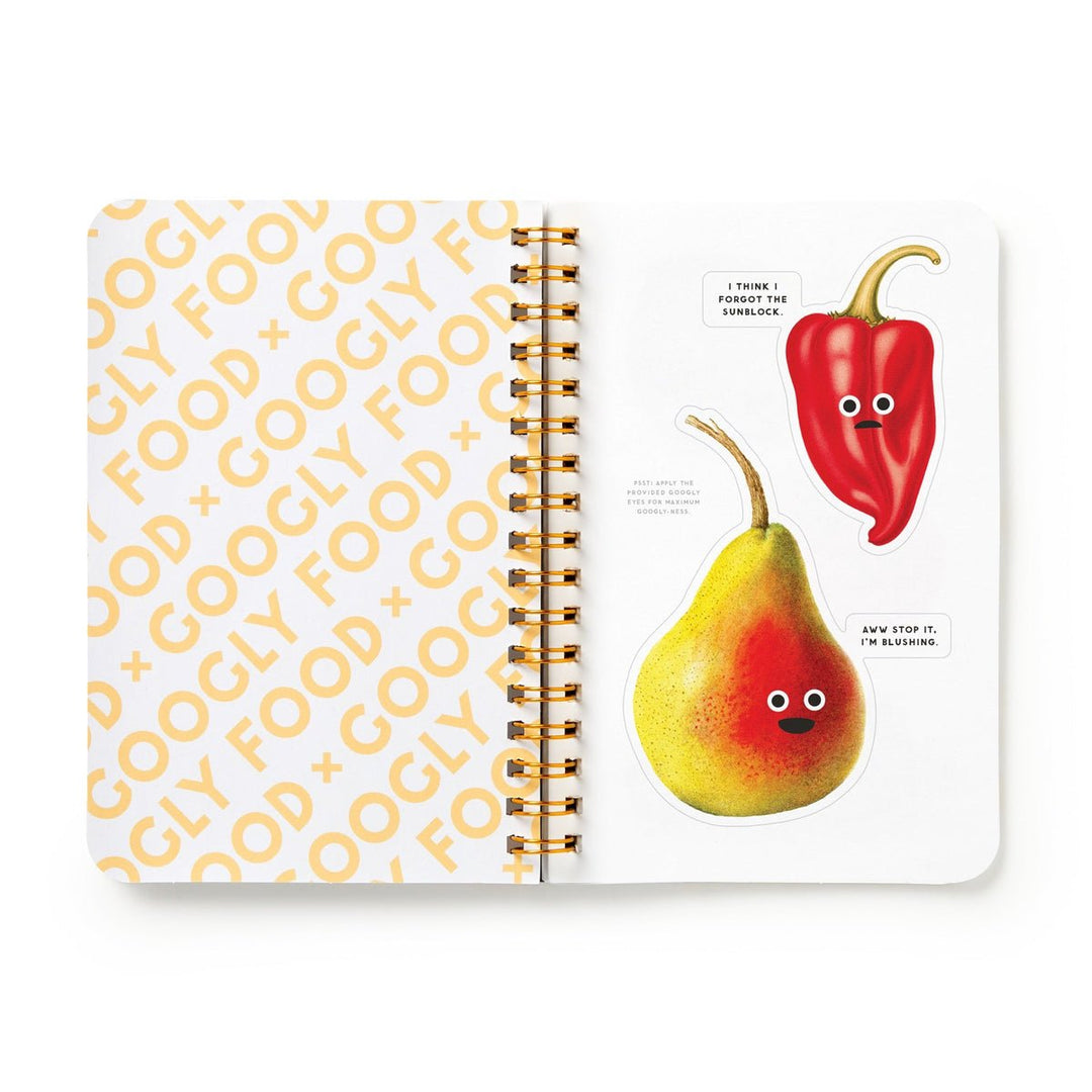 Googly Food Sticker Book - Merry PigletsChronicle Books