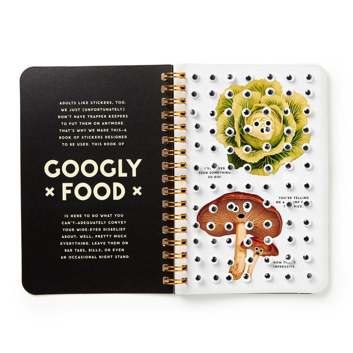 Googly Food Sticker Book - Merry PigletsChronicle Books