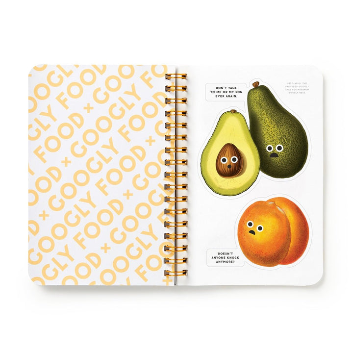 Googly Food Sticker Book - Merry PigletsChronicle Books