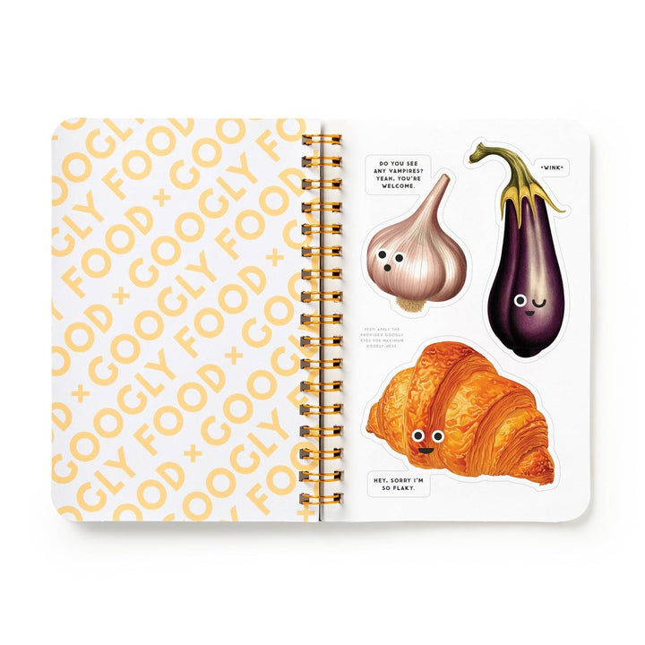 Googly Food Sticker Book - Merry PigletsChronicle Books